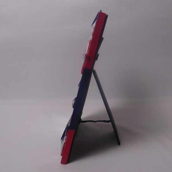 Pendulum Lone Star Texas Photo Frame Red Silver Blue 4 X 6 Free Standing T10 - Picture 6 of 8